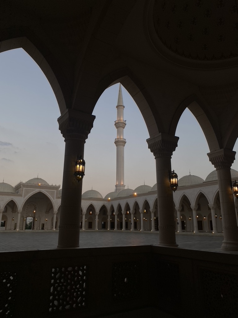 Islamicate arches in marble