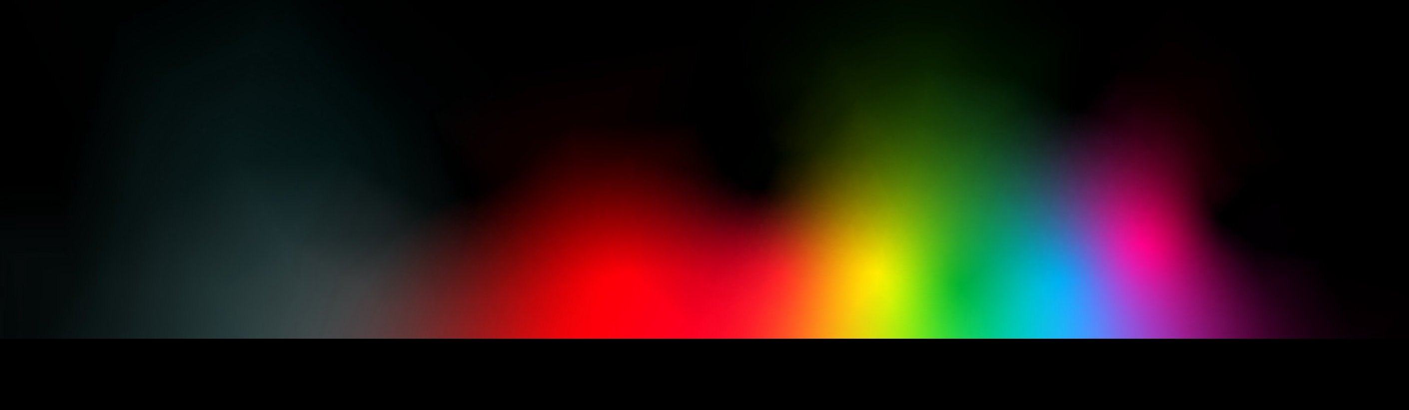 Colour gradient bloom in background