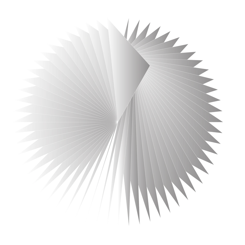 The series of triangles formed by the passage of an hour